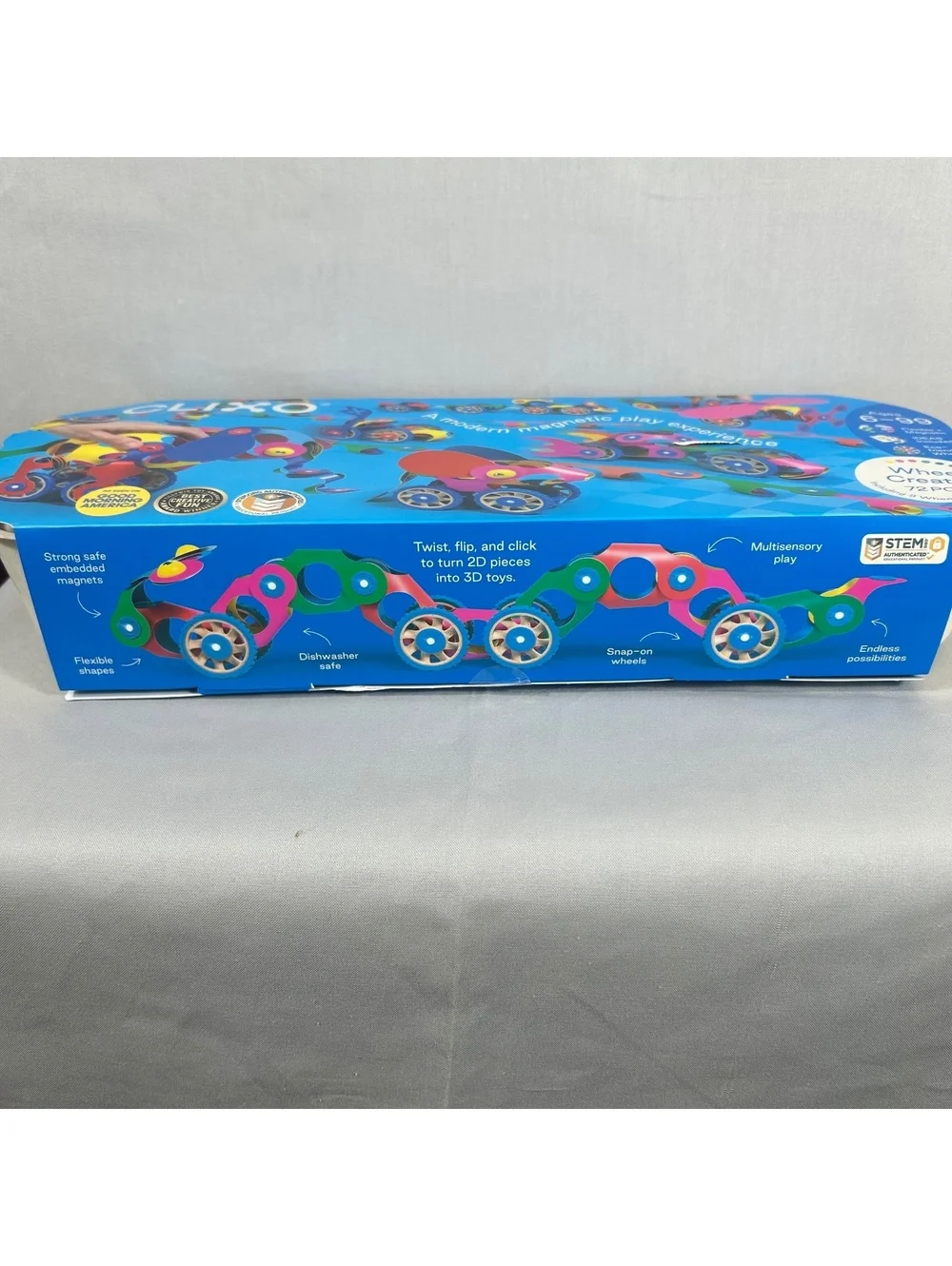 Clixo Wheel Creator Pack, 72 Pieces Pack - 72 Piece Multicolored